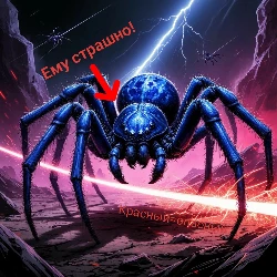 Лазуритовый паук